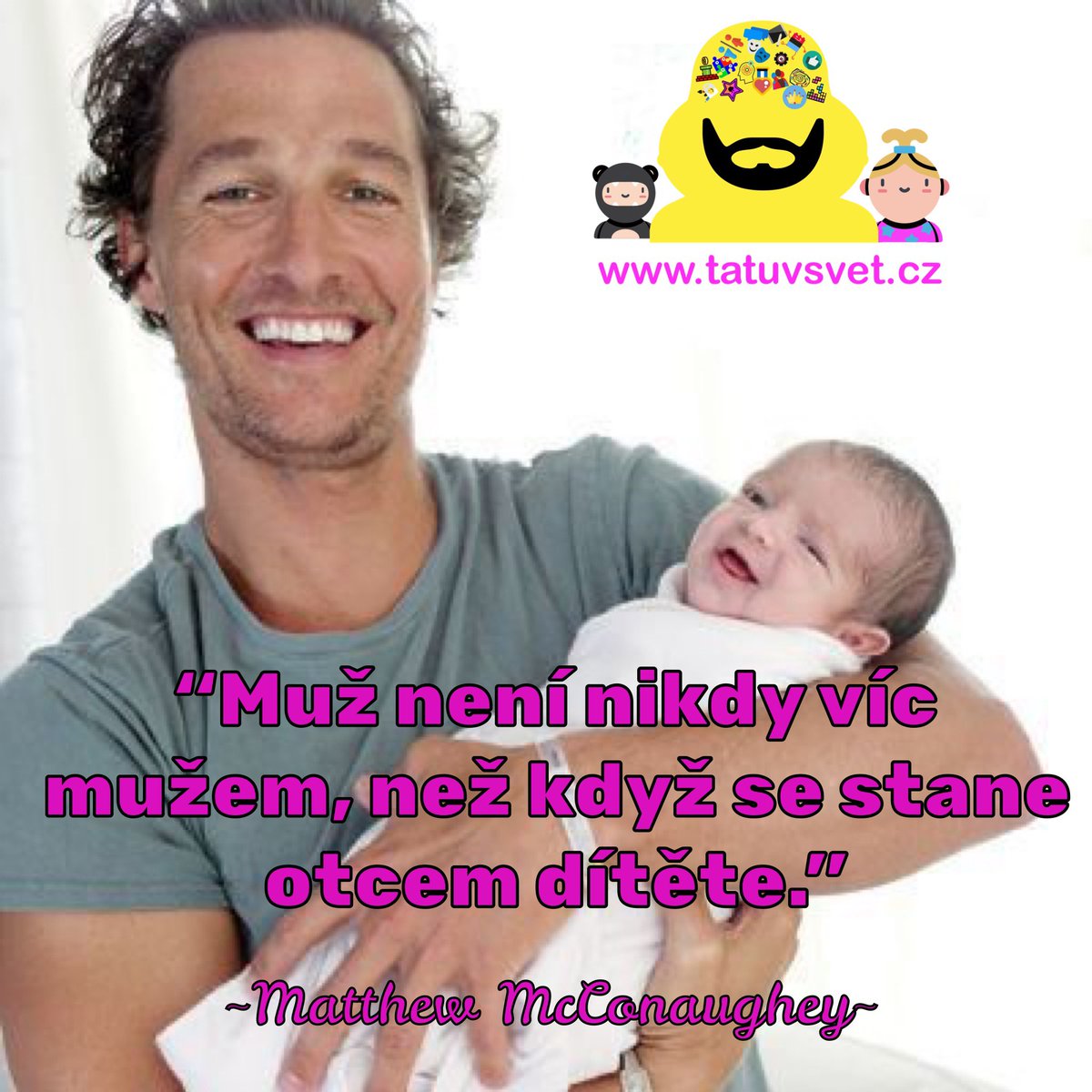 tatuvsvet's tweet photo. Tátovo sobotní moudro #tatuvsvet #detijsouradost #citat #modro #sobota https://t.co/wQvfPbmvfZ