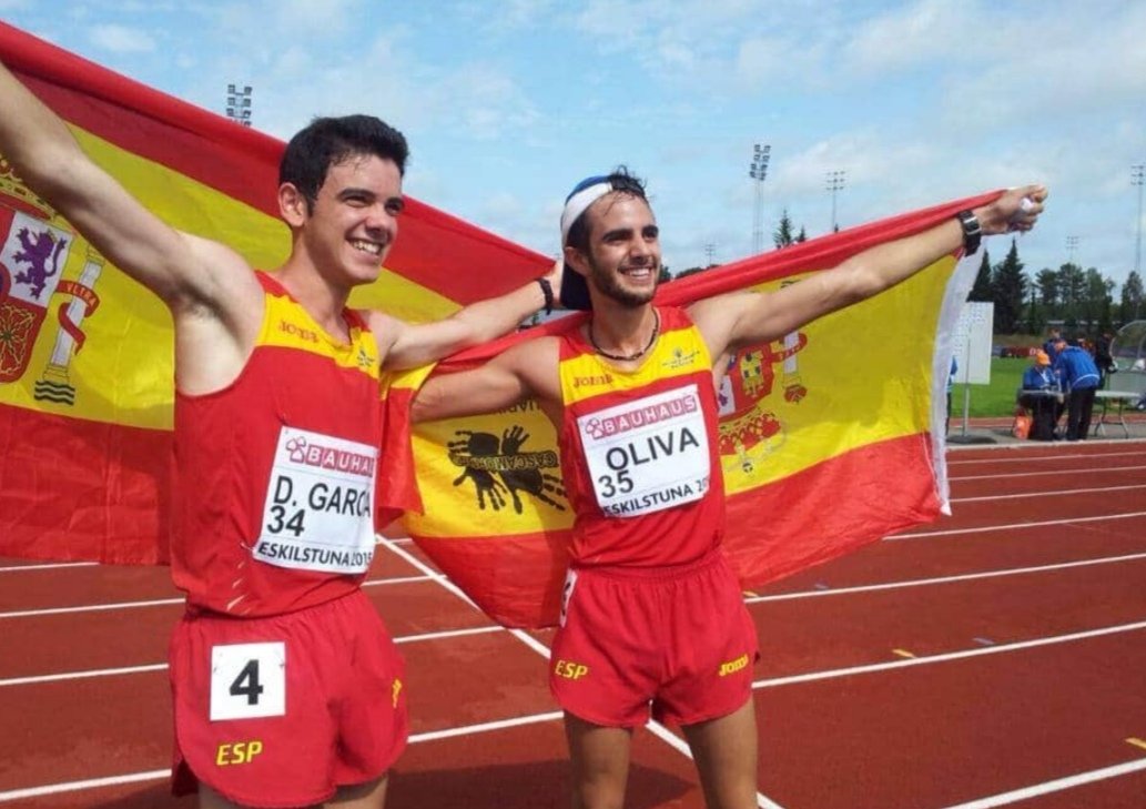 sabiowalk's tweet photo. Hoy se cumplen 5 años que @DiegoGCarrera y @pabloolivareque fueron Oro y bronce en el Cto de Europa Sub20. https://t.co/wx883PK20b
