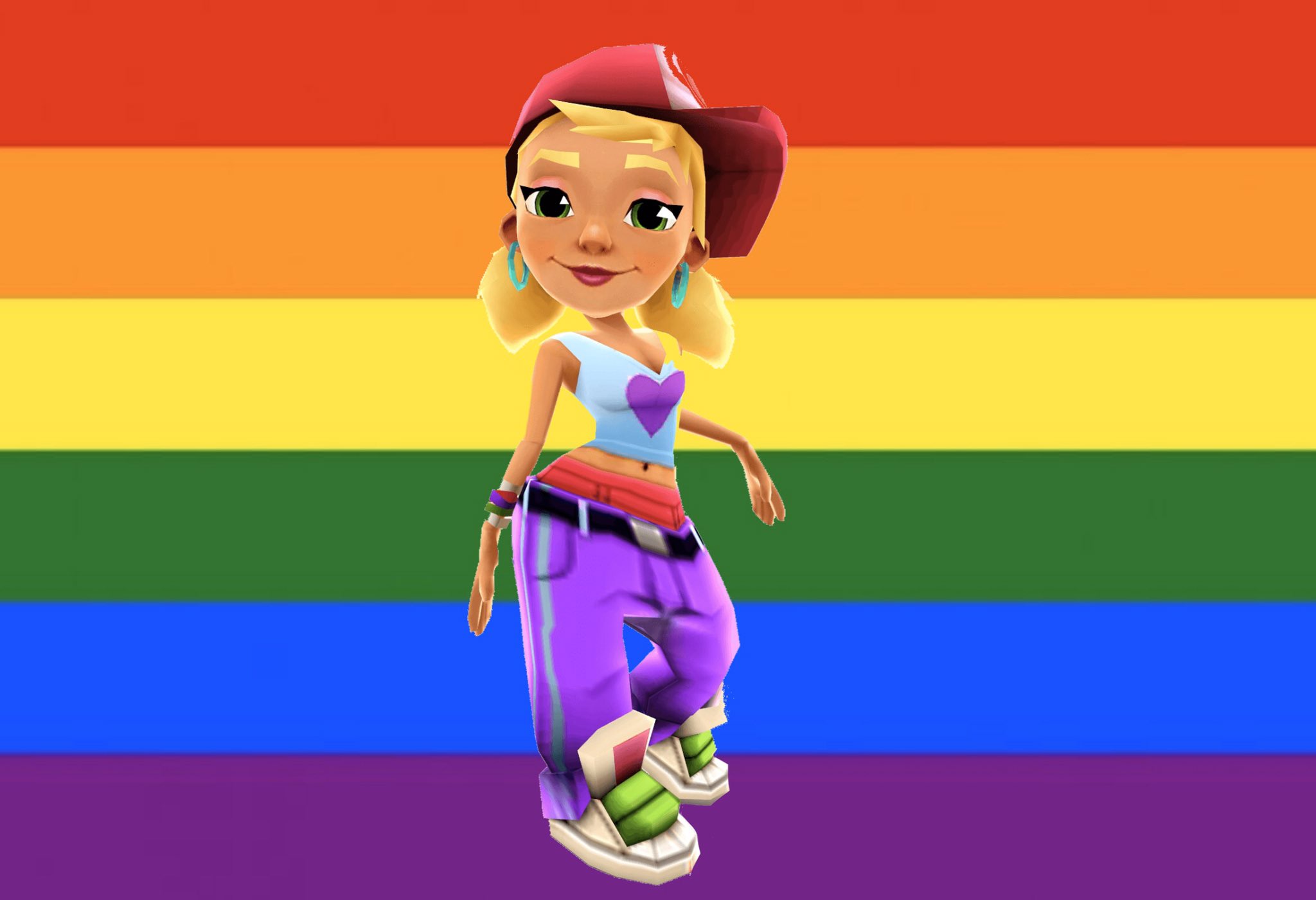 subway surfers pride🏳️‍🌈 on X: Fresh sport outfit pride icons, he has a  basketball game tomorrow❤️ icons free to use  / X