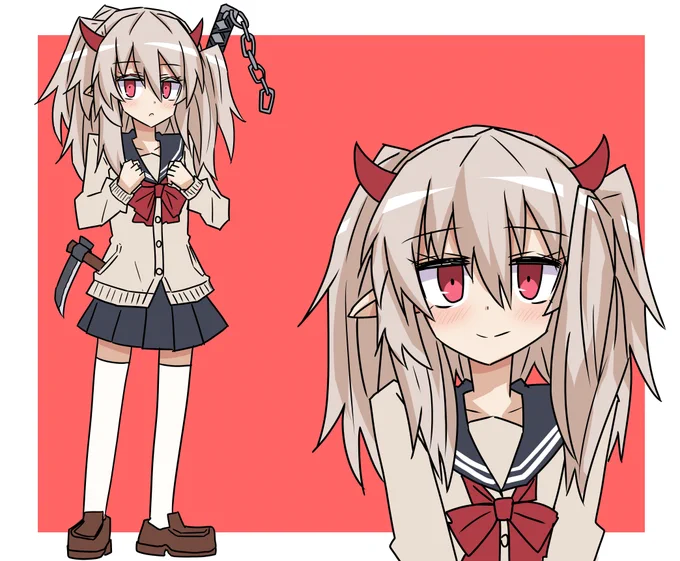 幽鬼うさぎ セーラー服ver 