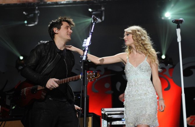 "'The Story of Us' is about running into someone I had been in a relationship with at an award show, and we were seated a few seats away from each other. I just wanted to say to him, 'Is this killing you? Because it's killing me," she said. Taylor was talking about John Mayer.