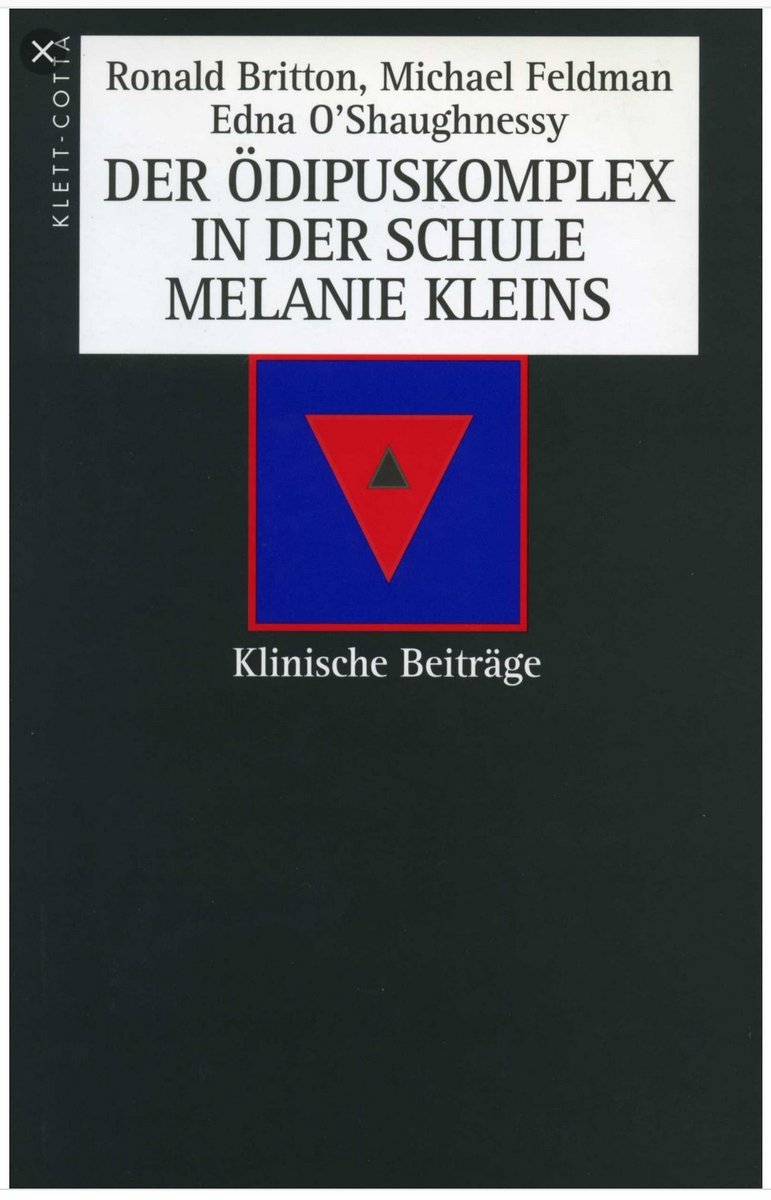 psy_einwurf's tweet photo. Liebe KollegInnen, ich suche das leider vergriffene Buch "Der Ödipuskomplex in der Schule Melanie Kleins". Falls es jemand hat und verkaufen möchte, freue ich mich über eine Nachricht (gern direkt an mich statt über Tweet). Ich wünsche ein schönes Wochenende! https://t.co/pXTXiT468v