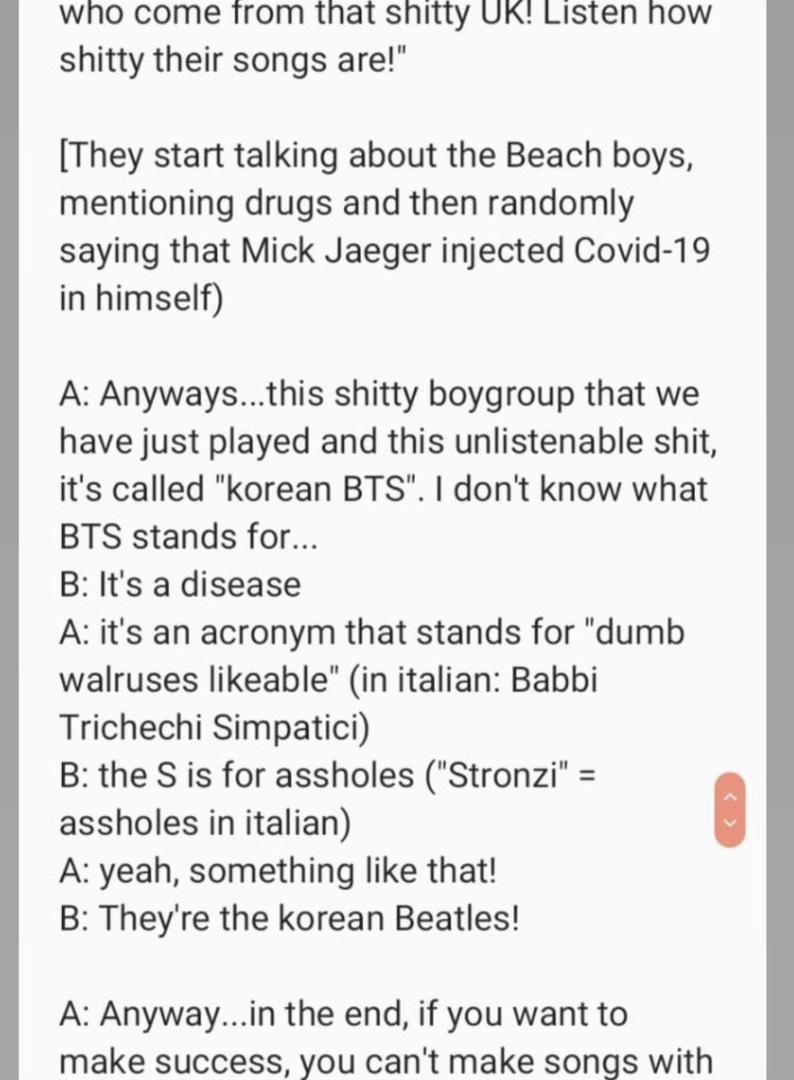 scenery_vk's tweet photo. WHAT IN THE WORLD THIS IS DISGUSTING PLEASE REPORT THEM  #RADIO105IsOverParty https://t.co/cmmY89W9WW
