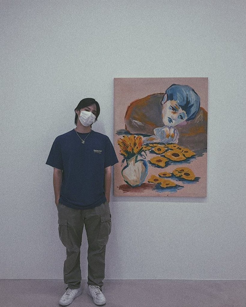 defsnrs's tweet photo. Jaebeom is fully dipped in art is all its forms 📸🎨📖📝 https://t.co/u06x85N1XE