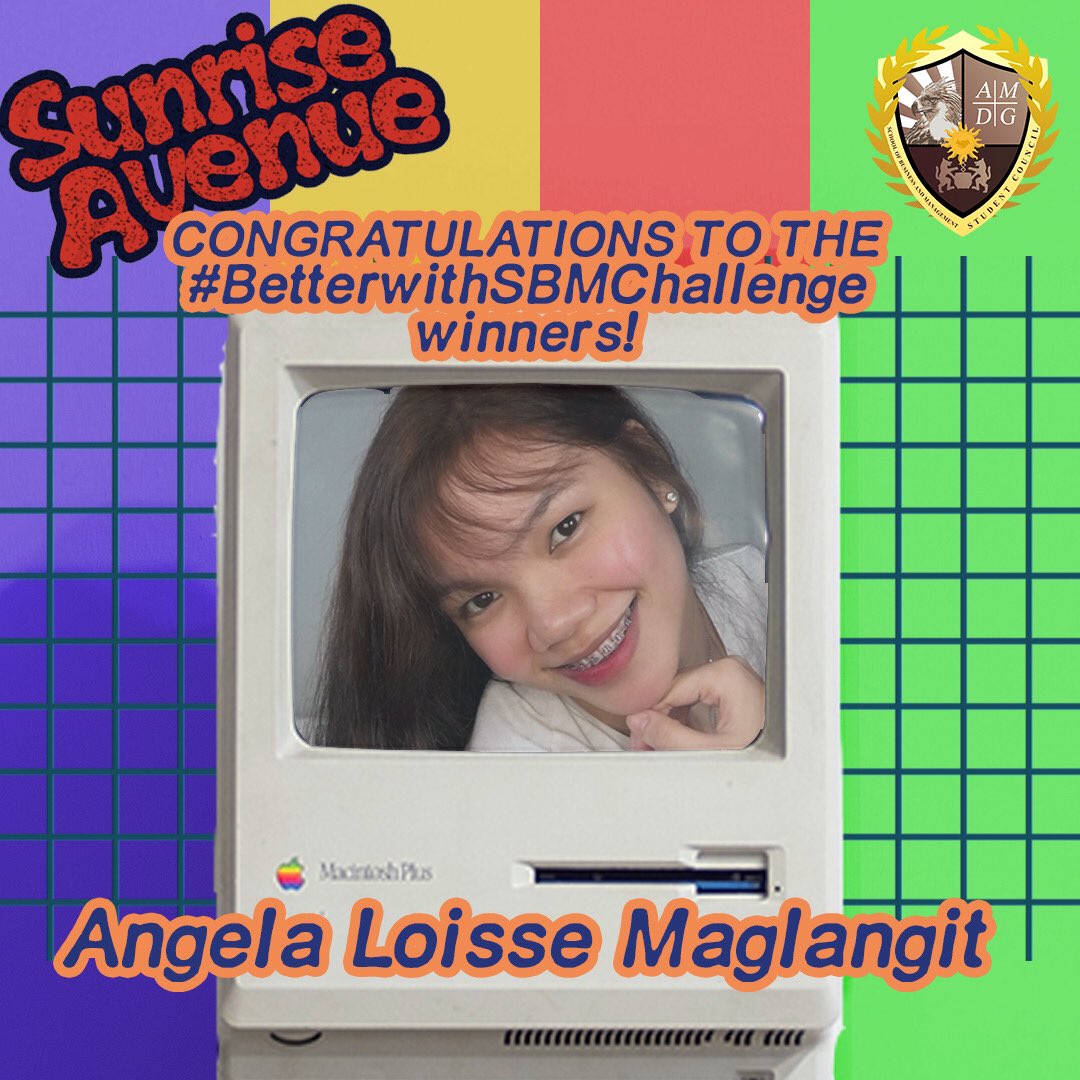 XUSBMSC's tweet photo. Mga Ka-Agila! Hope you enjoyed SUNRISE AVENUE, our virtual SBM College Assembly! 

Congratulations to the winners of the #BetterWithSBMChallenge!! Please contact SBMSC in order to claim your prizes!

#SBMCASunriseAvenue
#TakeFlightEagles
#OneSBM
#XUSBM https://t.co/WDL4yD73s2