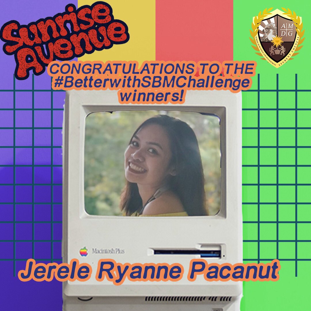XUSBMSC's tweet photo. Mga Ka-Agila! Hope you enjoyed SUNRISE AVENUE, our virtual SBM College Assembly! 

Congratulations to the winners of the #BetterWithSBMChallenge!! Please contact SBMSC in order to claim your prizes!

#SBMCASunriseAvenue
#TakeFlightEagles
#OneSBM
#XUSBM https://t.co/WDL4yD73s2