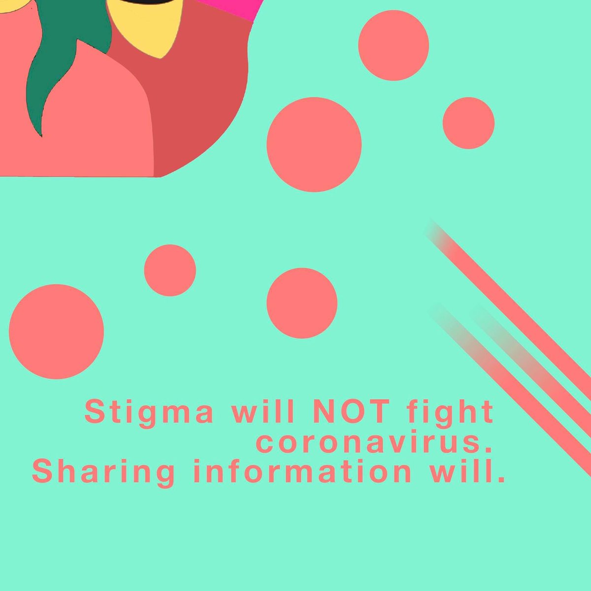 covidachange's tweet photo. Everyone is vulnerable to COVID-19. Never allow the virus to alter your view of the world around us. That is not the cure!

“COVID-19 has already taken so much from us. Don't let it take our humanity too!” -Artjola
 
#CoVIDAChange #GoBeTheChange https://t.co/In0yVvCygu