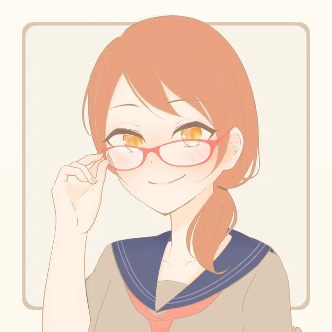 北条加蓮ちゃんの眼鏡姿…
#北条加蓮 