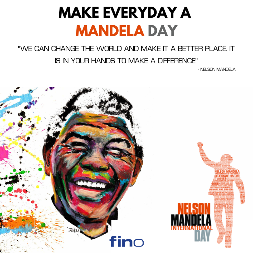 finocosmetics's tweet photo. "We can change the world and make it a better place. It is in your hands to make the difference."

We as the people of South Africa are experiencing a global pandemic, so lets make every day a Mandela Day and make the world a better place. https://t.co/c1jiyN0paG