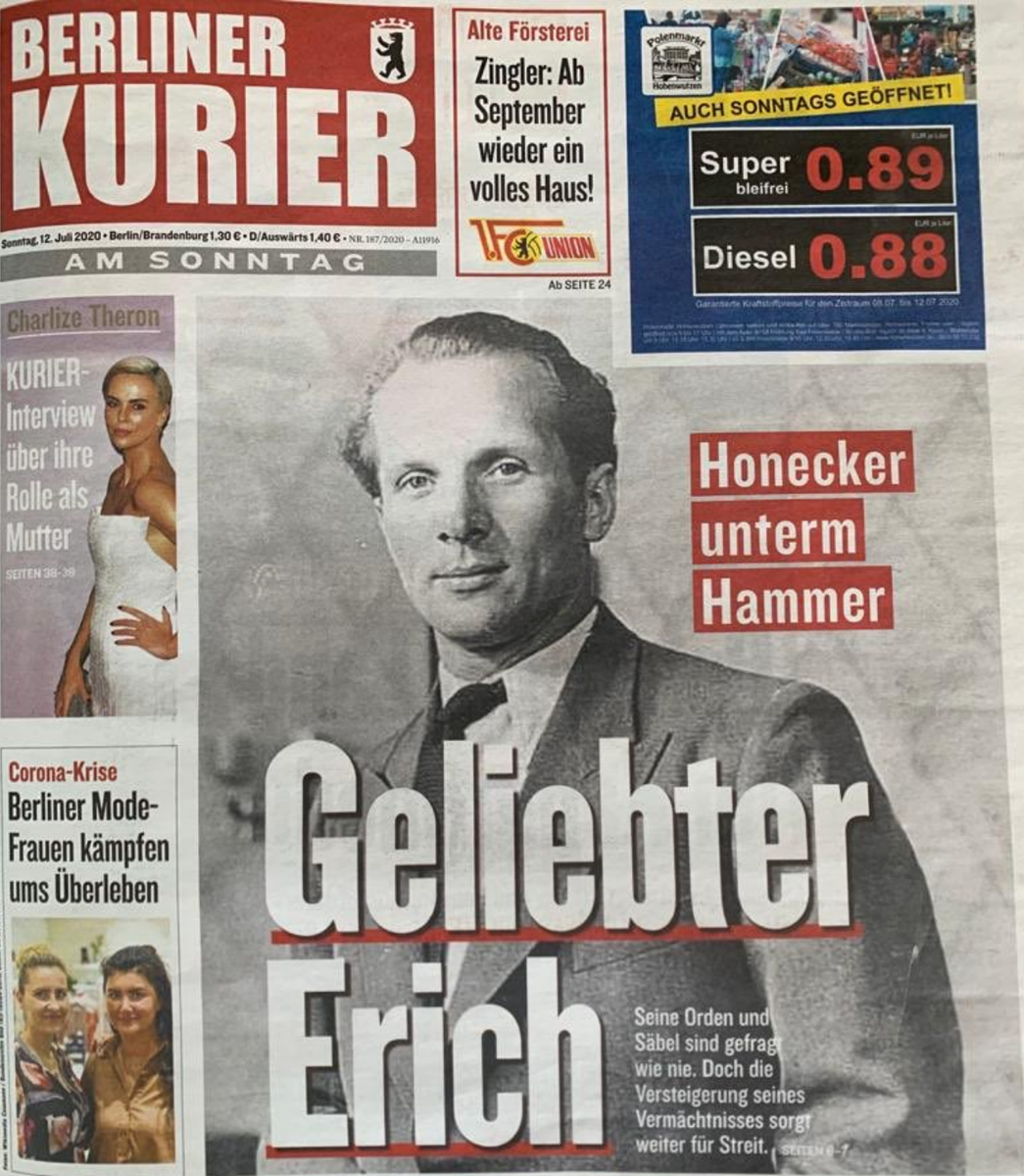 uwemueller_welt's tweet photo. @drumheadberlin @BILD Früher war Holger #Friedrich begeisterter Autor eines #SED-Blättchens, heute begeistern sich seine Redakteure im #berlinerverlag für Ex-SED-Chef Erich #Honecker („Geliebter Erich“) #WahreKontinuität https://t.co/GBlE1H1jol