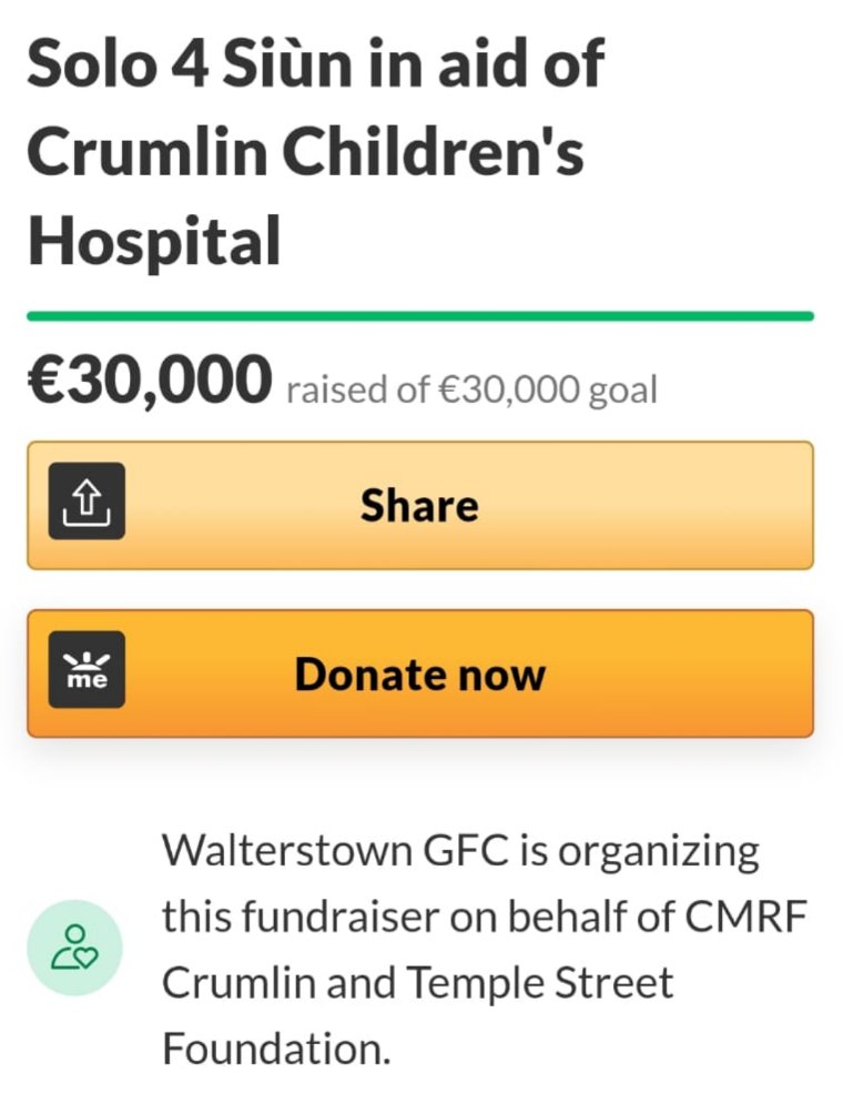 gfcwalterstown's tweet photo. WE DID IT! @CMRF_Crumlin THANK YOU EVERYONE! Thank you all so much #teamwalterstown #hontheblacks #walterstowngfc #clubisfamily https://t.co/m6NINQrcHK