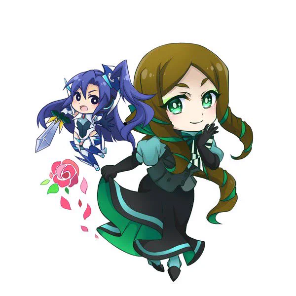 #デフォルメ絵を流してデフォルメ民を増やそう 水着スコアラーちゃんのグッズも作りたい!!!!????❤️ 