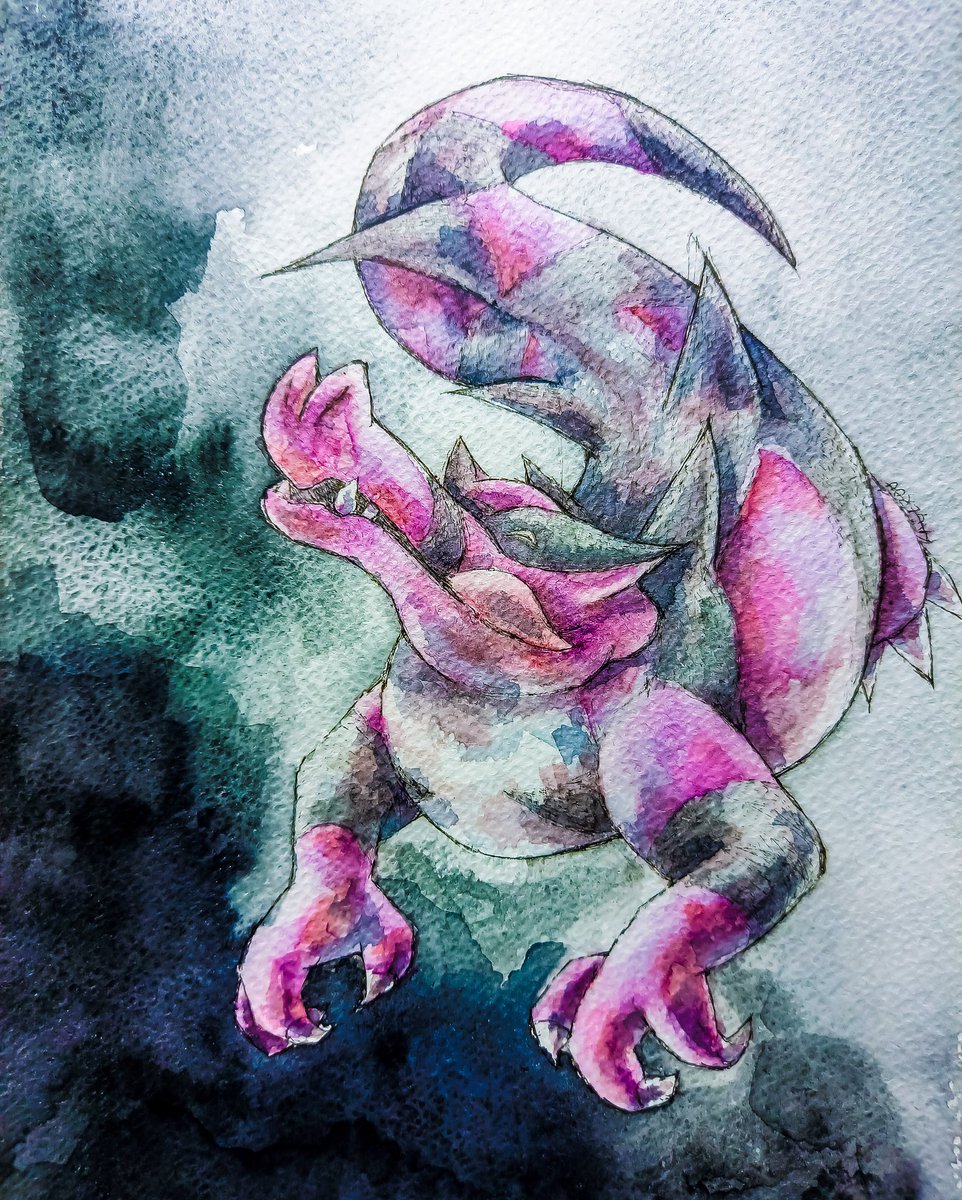 KagerouRendere's tweet photo. No.553 ワルビアル Krookodile

「悪の権化」

シルさん(@ giiiky29)のあくタイプ企画 #EvilParade でワルビアルを担当させていただきました🐊🕶️ https://t.co/52FnUgYij1