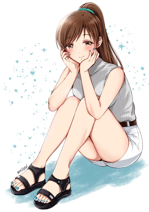 新田美波ちゃんにノースリニット着せたい部

ポニテ+ノースリニット+ショートパンツ+スポーツサンダル

=ド性癖シャトル!!!!!!!!!!! 