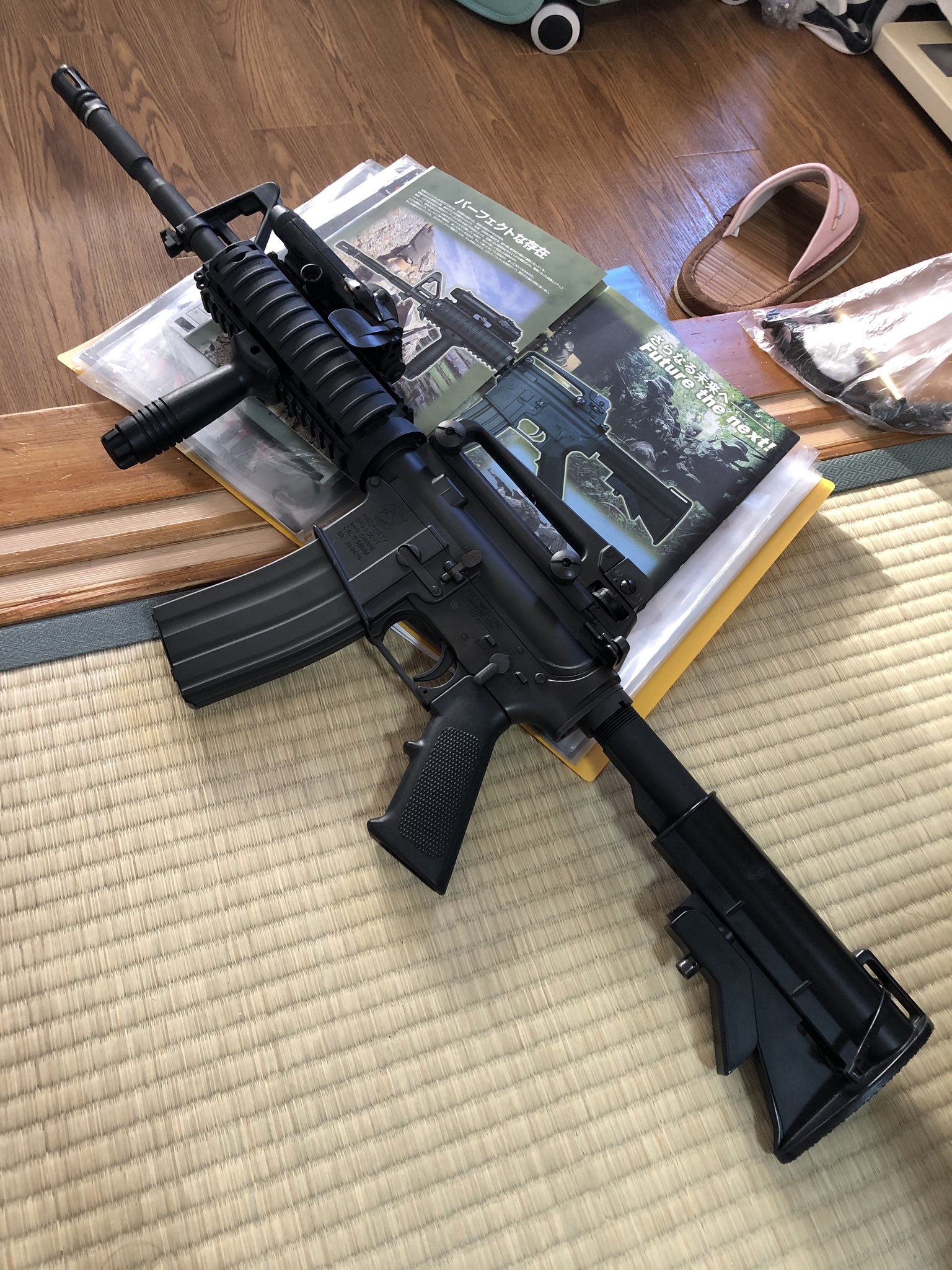 M4A1  Ｒ．Ｉ．Ｓバージョン 東京マルイ コルト M4A1 リスバージョン 電動ガン アメリカ軍