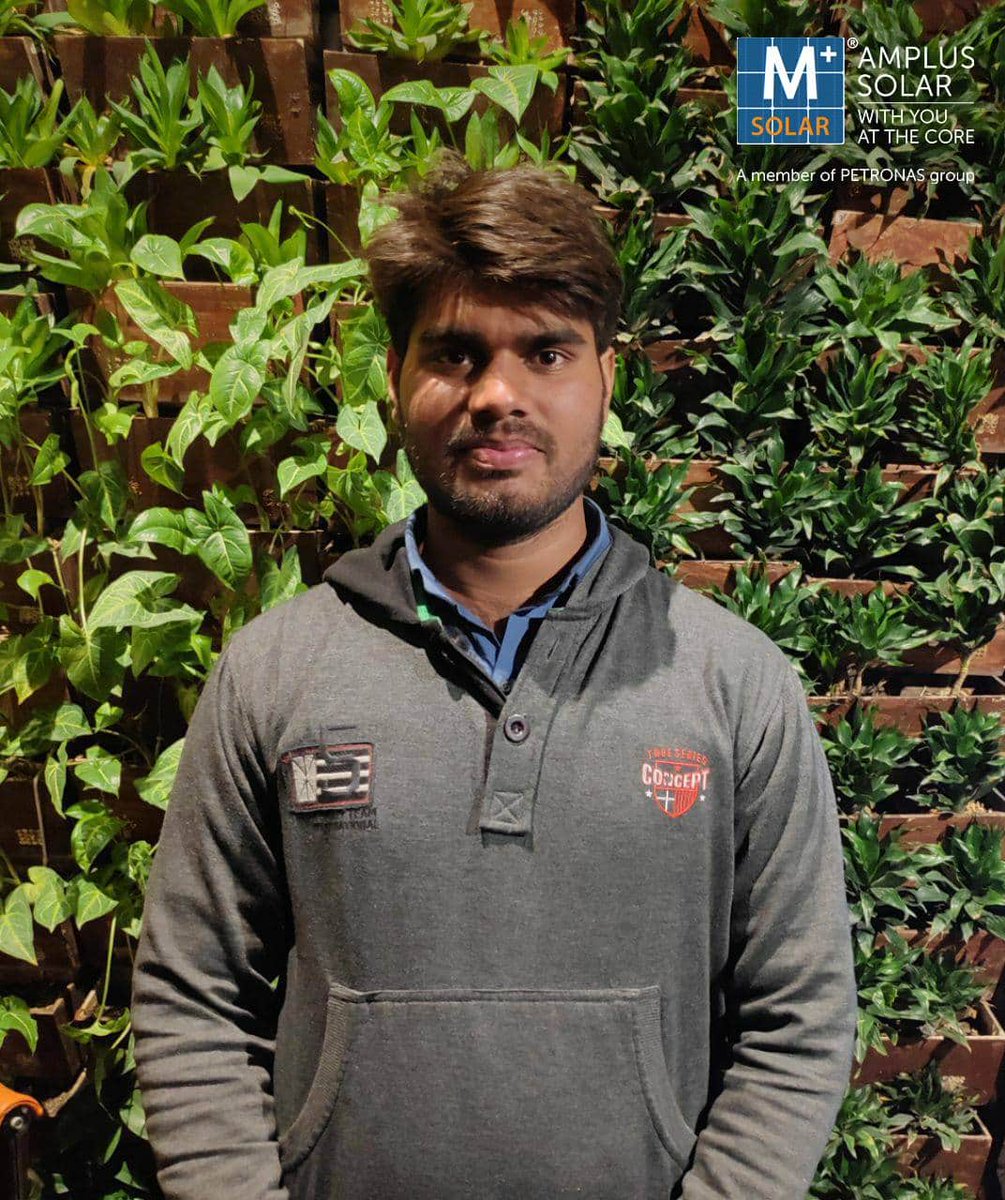 amplussolar's tweet photo. Happy to welcome Mr. Abhishek Kumar Yadav in our Operations and Maintenance Department.
Wishing him all the best for future!
#LifeatAmplus #newjoinee #welcometotheteam #Welcome #AmplusSolar #EmployeeExperience #office #workplace https://t.co/LxSB7ITuVz