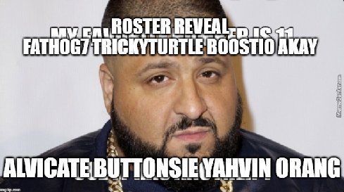 HotBathOW's tweet photo. Roster Reveal #WeAreNoLongerCardinal https://t.co/Cr366SBr05