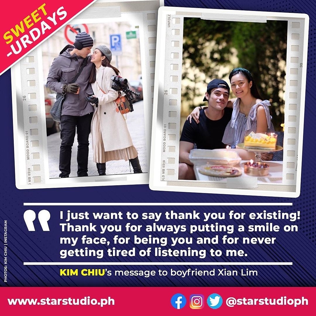 UnitedKimXian's tweet photo. Reposted from @starstudioph Today on Sweeturdays!

Heads up, KimXi fans! 💓Kim Chiu penned a heart-warming message to her boyfriend Xian Lim. 

#KimChiu
#XianLim
#StarStudioPH https://t.co/RlLW8ho15f