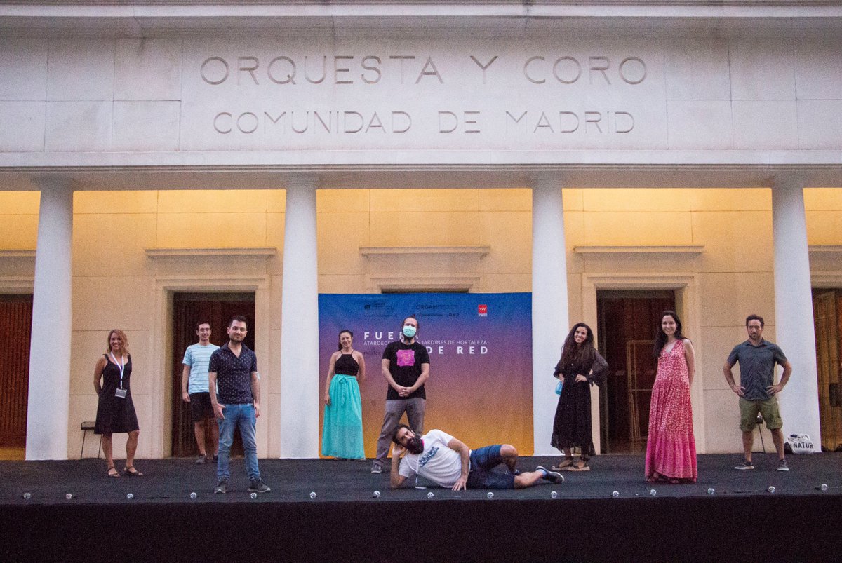 FundacionORCAM's tweet photo. Gracias a nuestros músicos hemos podido reencontrarnos con la música en vivo en #FueraDeRed, pero no solo ellos lo han hecho posible.

Sin el esfuerzo y compromiso de todo el equipo que ha estado detrás, no podríamos haber disfrutado de estos fantásticos atardeceres. ¡Gracias! 👏 https://t.co/nzBtdj7M6b