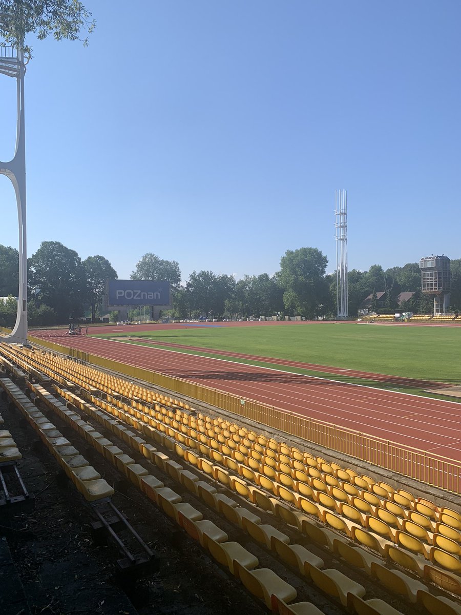 PoznanAthletic's tweet photo. Stadion na Golęcin już po remoncie. Wkrótce będzie tutaj tętnić sportowe życie😀
#poznan #golecin #sport #pim #posir @wzlapoznan @PZLANews @Nedops @ZiolkowskiSzym #lekkoatletyka #bieganie @epoznan @gl_wielkopolski @RadoslawNawrot @g_halasik @chmiielewski #modernizacja #running https://t.co/kImE0WpirU