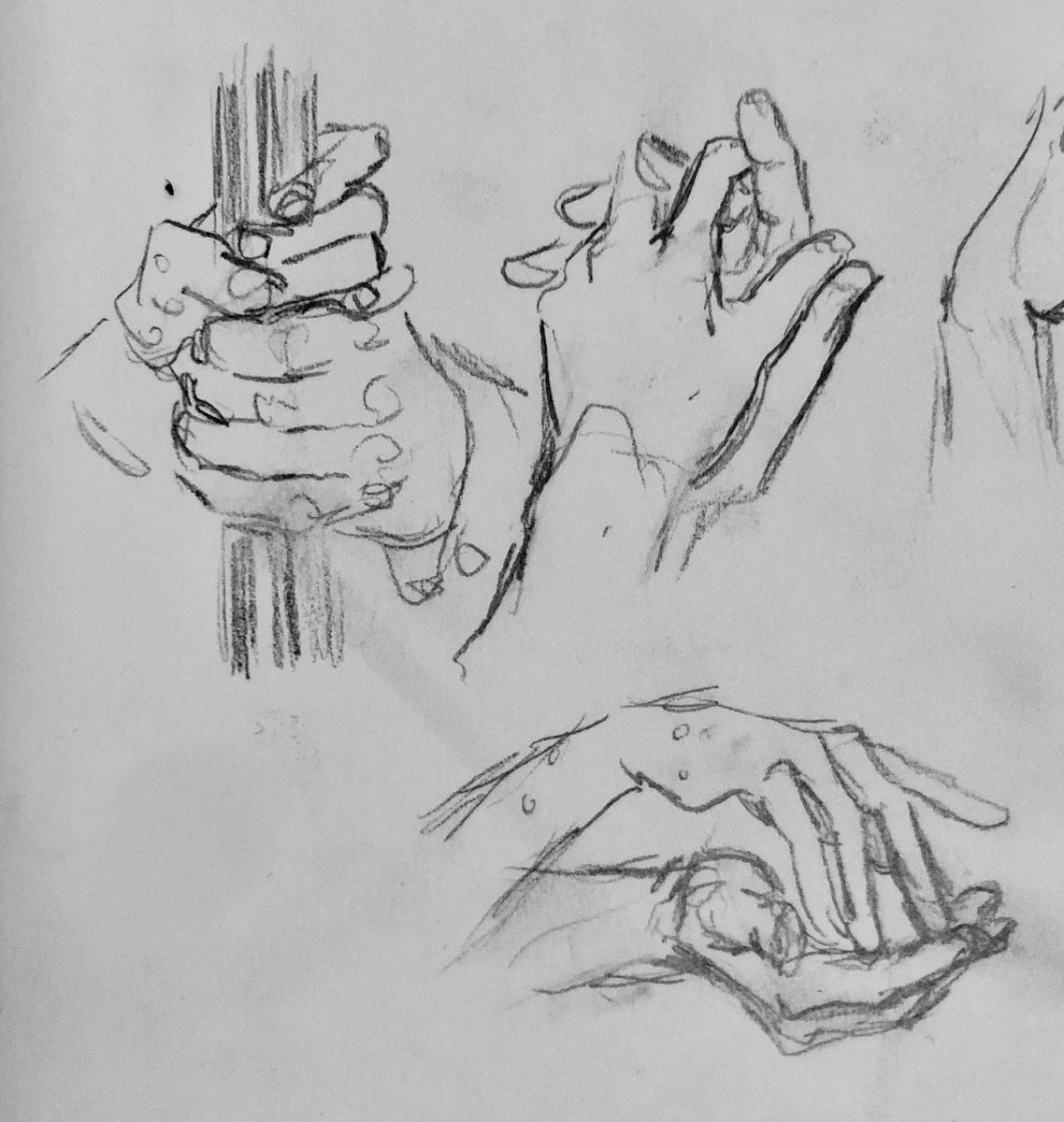 A collection of hand doodles I drew the other night at like 4am because Yearning™ 