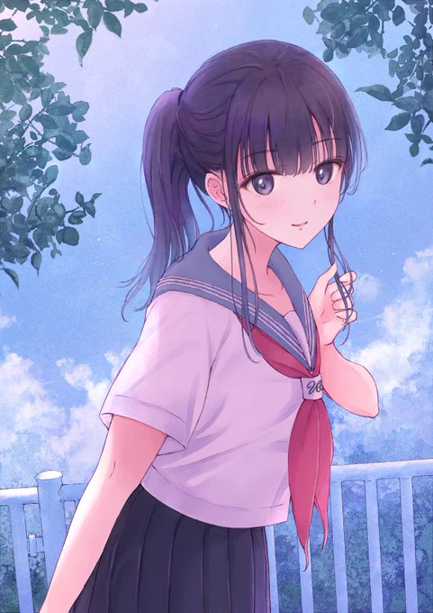 #女の子のイラストだけで興味を持ってくれる方へ届け
女の子を描くのは楽しいです! 