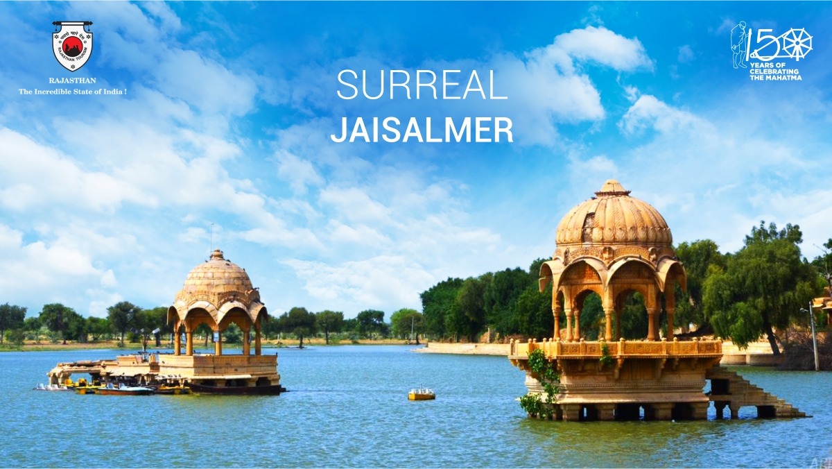 my_rajasthan's tweet photo. The beauty of Jaisalmer is enhanced with perfectly structured cenotaphs in the middle of a lake. You can take a boat ride to get a closer view of these marvels. Have you already?

📸: Mr. Anurag Bhargava RAS

#Explorw #Jaisalmer #Rajasthan https://t.co/BxIeUWAYiY