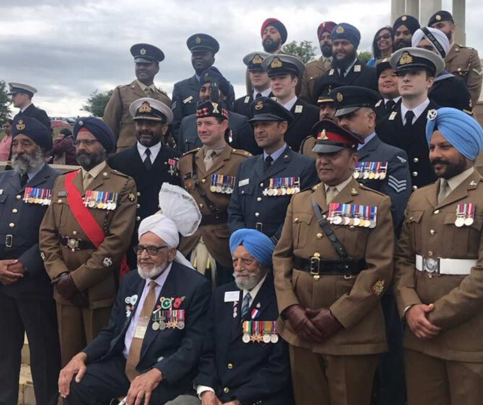 PoppyLegion's tweet photo. As we mark #VJDAY75 &amp; the end of #WW2 we remember the 2.5m South Asian volunteers who served alongside British forces &amp; recognise the vital role played by Britain’s South Asian communities in our Armed Forces &amp; all British society. #SouthAsianHeritageMonth @SAHM_UK 📷 © IWM https://t.co/vg1PictIrc