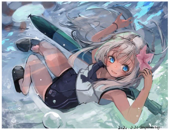 #女の子のイラストだけで興味を持ってくれる方へ届け
艦娘! 