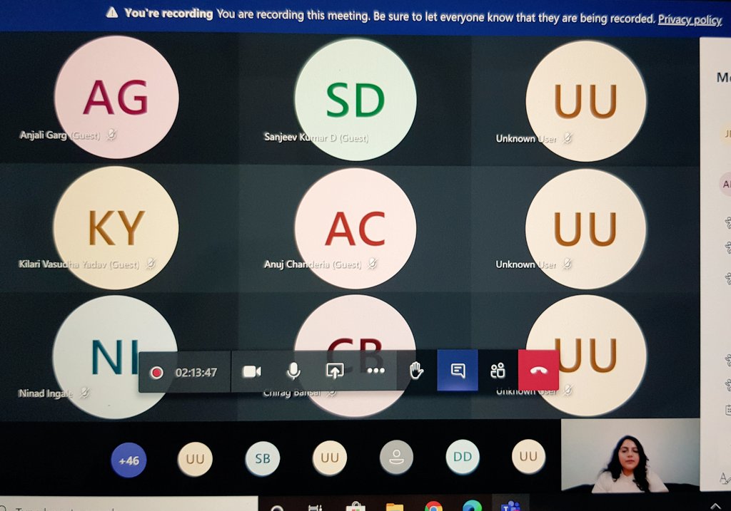 muskanvkk's tweet image. This is the energy that I want in my life 💯 🔥
Successfully concluded today&apos;s MSP Event &quot;ML in Action&quot; with so many awesome people and projects 🤩
Looking forward to many more.
A big thanks to @adi2000tya for helping me arrange stuff #microsoftstudentpartner #technology #ml #AI