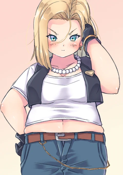 お題箱より #お題箱 #人造人間18号  