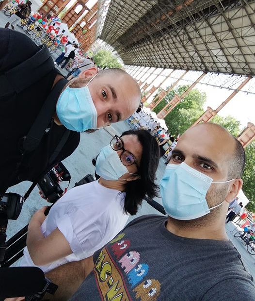 JoseCarlosRguez's tweet photo. Entrevista a @ernesto_donas, director del documental pedido x @EmbaCubaItalia s/ la colaboración #médica de #Cuba en #Lombardía y #Piamonte #Italia, para combatir la #COVID19. El equipo de realización lo integran también 
@milenafiore y @FabrizioSansoni. https://t.co/Xn8VtQfPls https://t.co/PCR7BOjKvC
