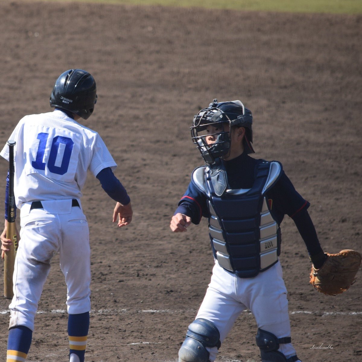 Iambanekko's tweet photo. 夏季愛知県高等学校野球大会 第5日
2回戦7月18日㈯C(名古屋ﾌﾞﾛｯｸ)
瑞穂 第3試合[終了]
 山田００００１００=１
 向陽００１１２２2x=８

向陽 県内公立校で最長
11年連続 夏の初戦突破
ﾌﾟﾛ注目右腕の国本(名古屋高)と中学時ﾊﾞｯﾃﾘｰ組んだ日向潤②
(3年 #天白中 #ALLDREAMS)5回に2点適時打 https://t.co/FYYT1Vv2sZ