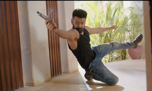 yuvana_sweety's tweet photo. He is an action now 🔫🔫

#1YearForiSmartShankar https://t.co/sS9WYuu33m