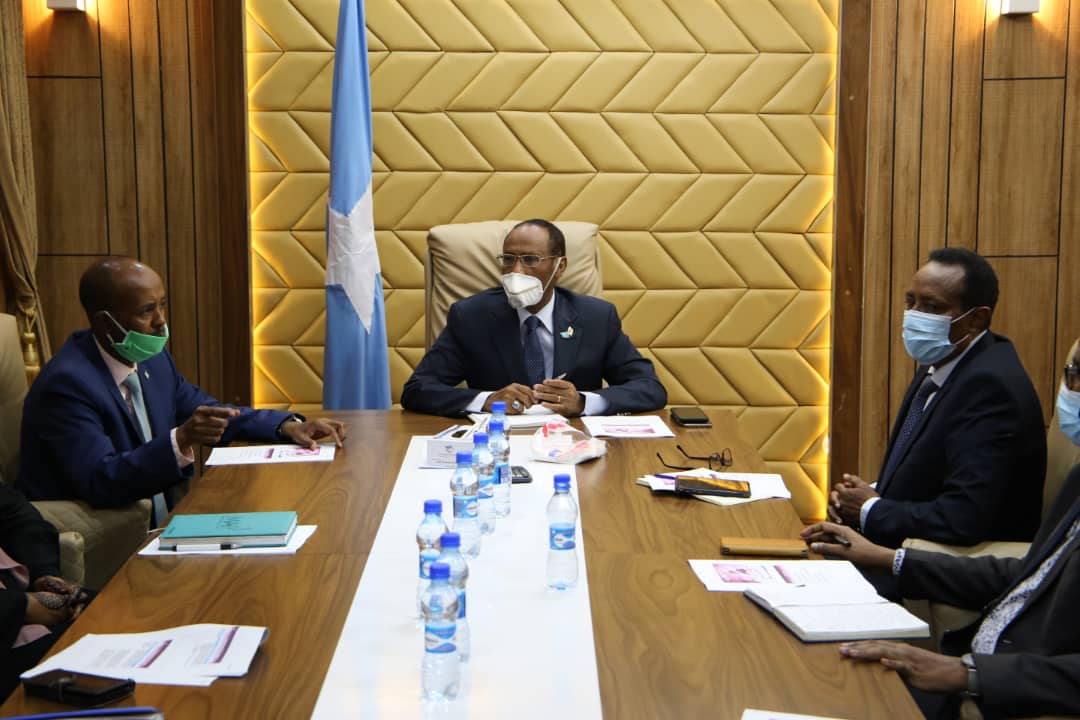 DrBeileh's tweet photo. Today I welcomed @HonWarfa and the head of the Civil Service Commission to @MofSomalia to discuss the financial options for a future workers pensions policy &amp; law. Developing &amp; supporting  human capital is a national priority for #Somalia's development. https://t.co/zh8Fuqyv0Q