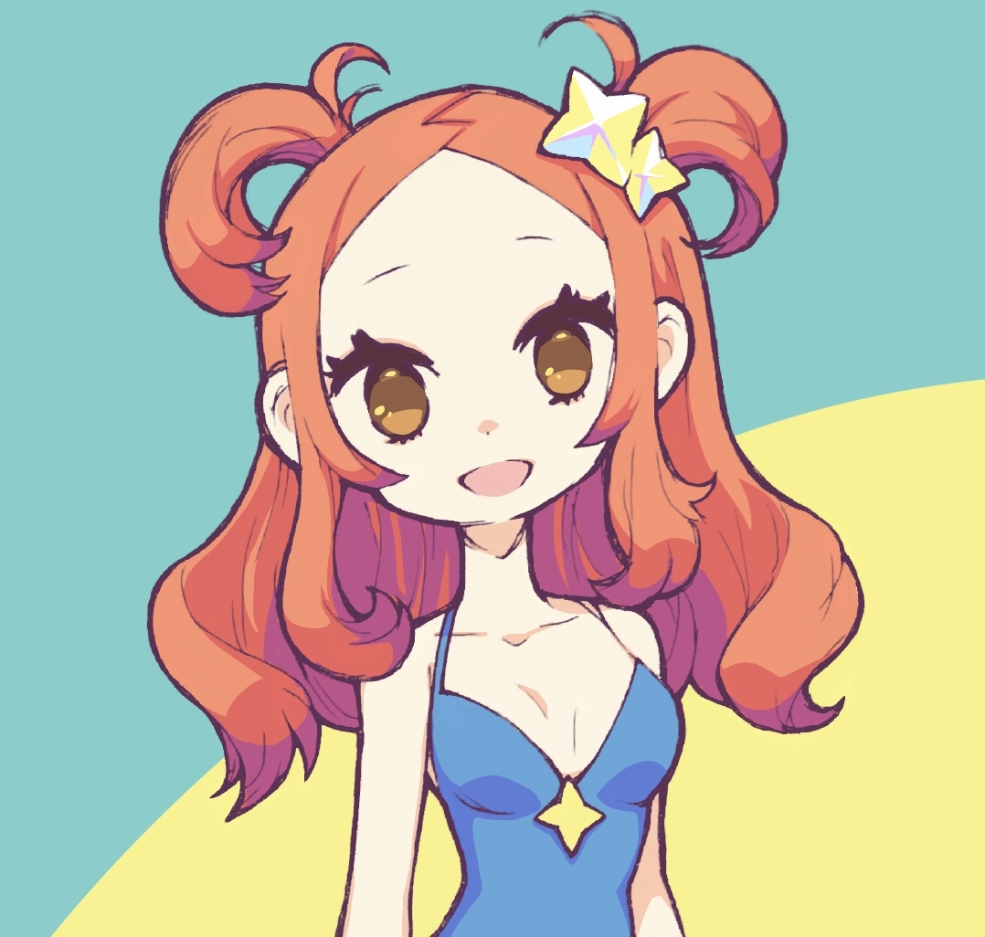 くるんくるん髪 オリジナル 女の子 おでこ T Co Fp Kg303 のイラスト くるんくるん髪 オリジナル 女の子 おでこ T Co Fp Kg303 のイラスト