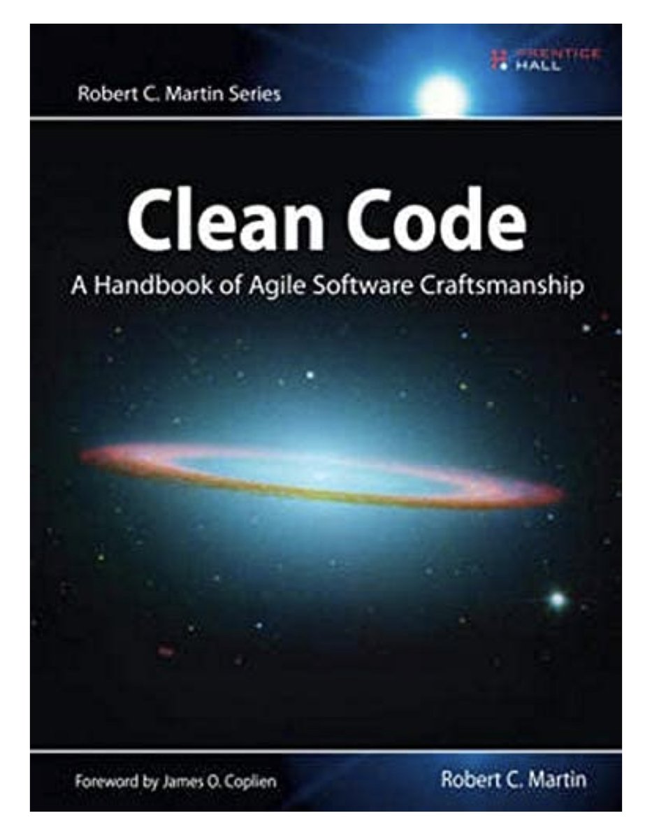 AndreasJakof's tweet photo. @EmmaBostian Just finished #CleanCode and #CleanCoder. Started #CleanArchitecture.
As a result, I started refactoring at work and thinking a lot about different design (code) decisions. At least, I already do the things in #CleanCoder.
Last fictious: #Shorefall and #Dune https://t.co/oXirrnfBDw