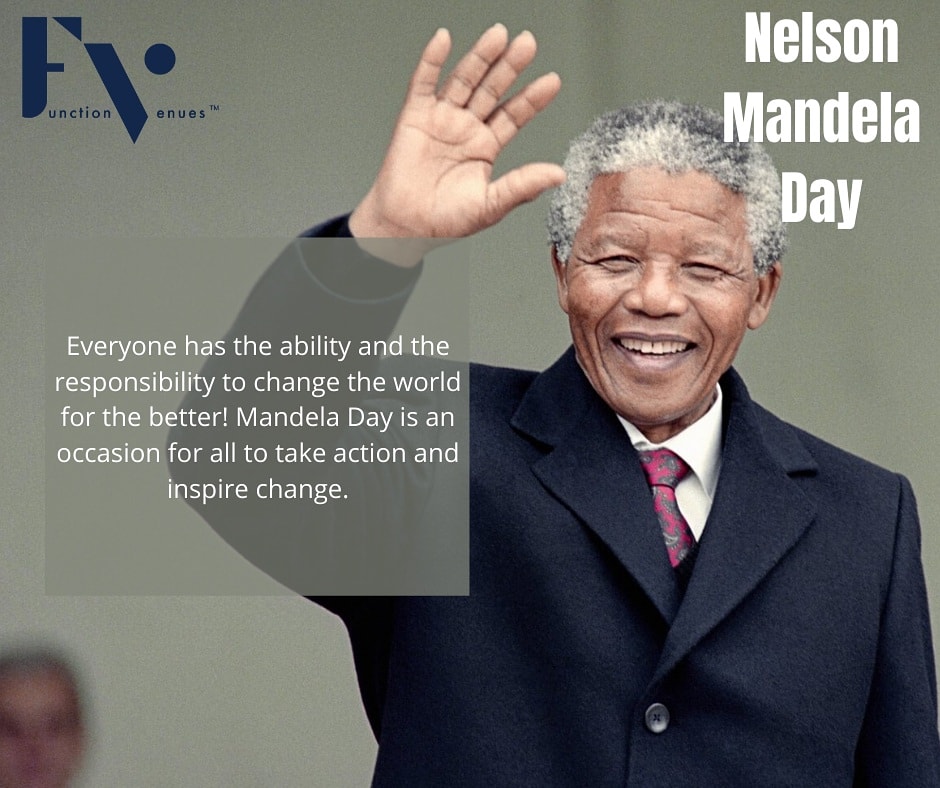 SAFunctionVenue's tweet photo. Today is Mandela Day, everyone has the ability and the responsibility to change the world for the better! Mandela Day is an occasion for all to take action and inspire change.

#mandeladay2020 #18july #doyourpart https://t.co/ZNB6xdMwsW