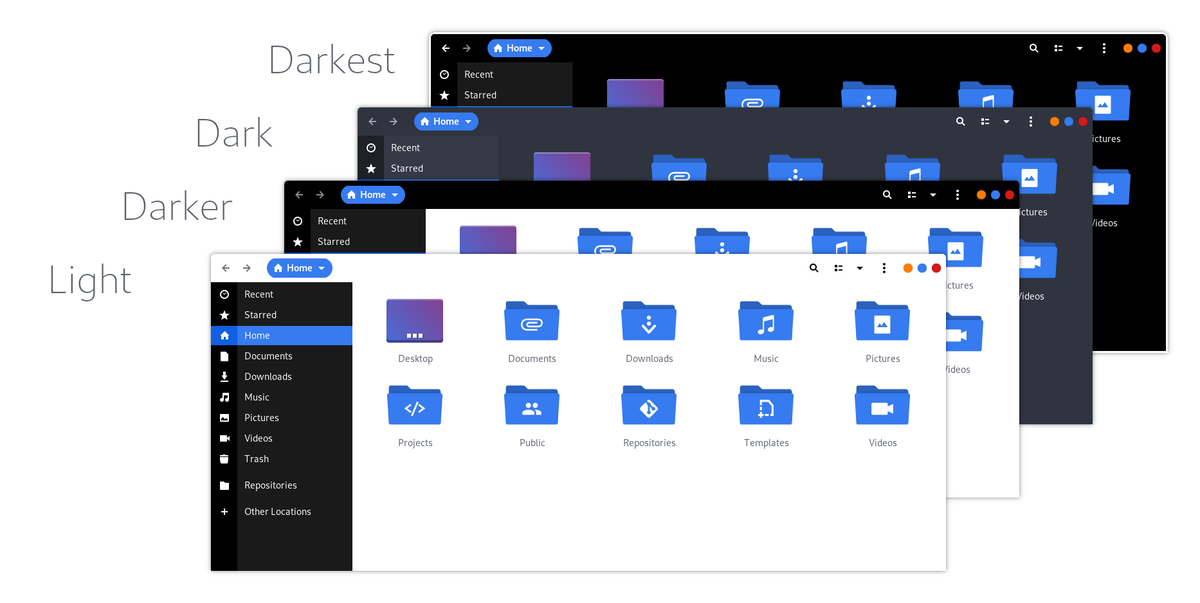 dani_ruiz24's tweet photo. After some time paused, today I've uploaded a new update for Flat-Remix GTK themes! π₯³π₯³
π΅ https://t.co/7X1xpfanEC
π’ https://t.co/LzIMeYTgro
π΄ https://t.co/8MX3CI0arz
π‘ https://t.co/UtxAp9IZy1
#flatremix #gtk #gnome #linux https://t.co/FpTg3Yk2Wn