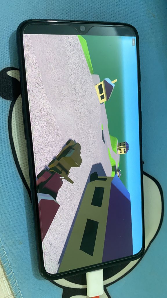 Geequlim's tweet image. The #javascript demos for #GodotEngine runs on an Android device.