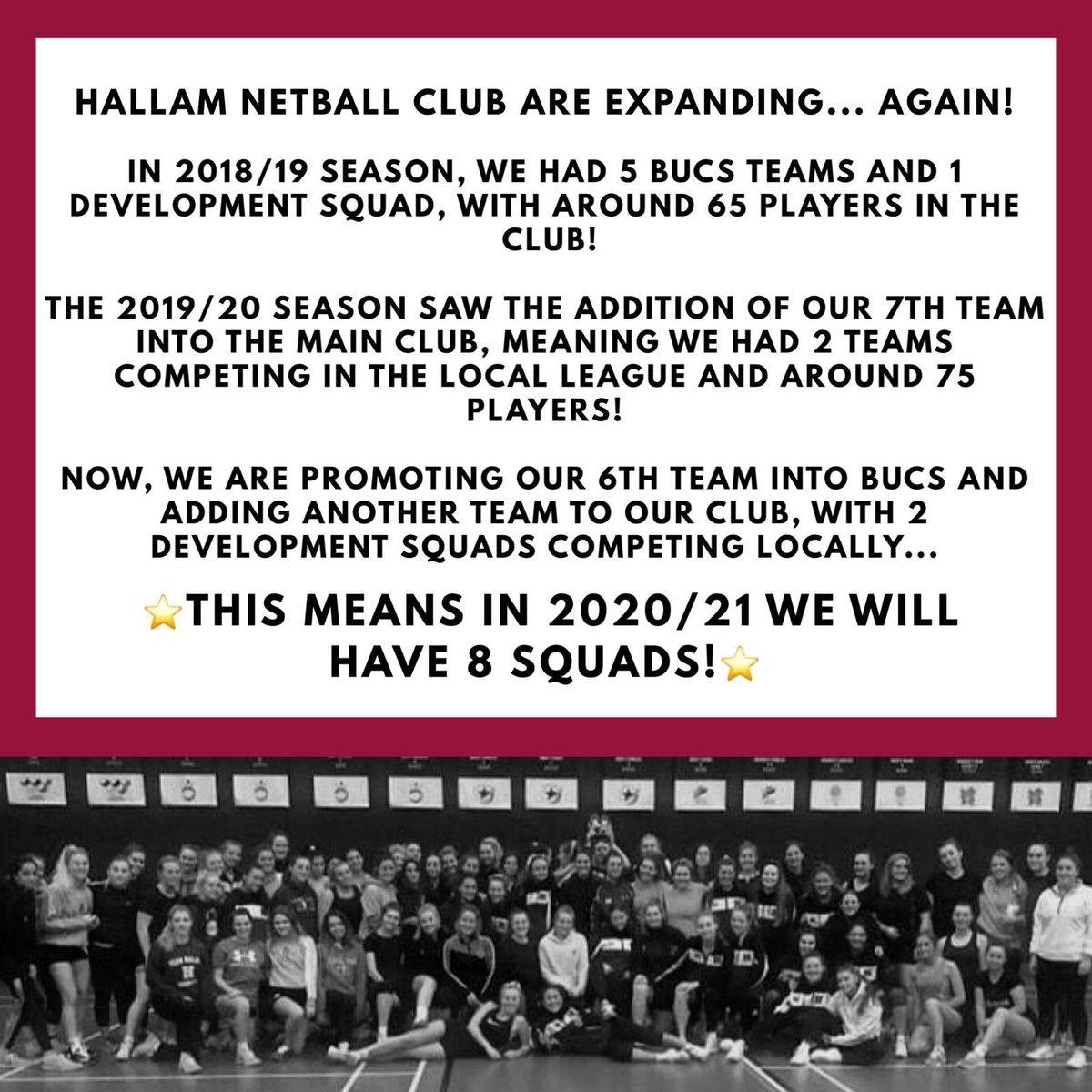 SHU Netball tweet media