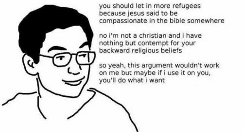 "Why don't you care about the Federal government brutality NOW?" is just Rules for Radicals #4 being applied yet again. They're not really holding YOU to your own rules, but demanding consideration under your own moral code - despite not giving a shit about it themselves.