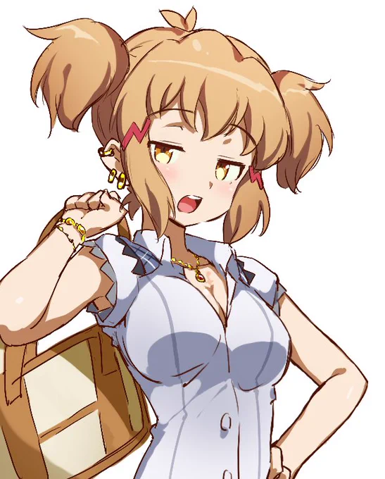 ビッチみたいなビッキー描いちゃった 