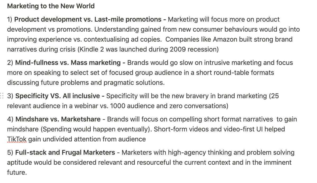 hairaman's tweet photo. There was a time brands fought for the same customer base. Now how would marketing thrive in the new world? 

Here are my thoughts. https://t.co/foMxzP3TED