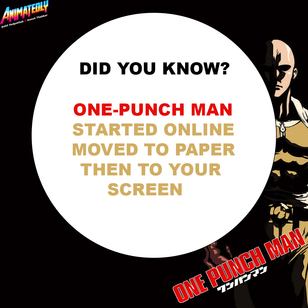 _animatedly_'s tweet photo. ANIMATION FACT- One Punch Man❤️

#animatedly #NYOST #animation #animationfact #anime #FactCheck #OnePunchMan #interestingfacts https://t.co/KBPN7cqJcs