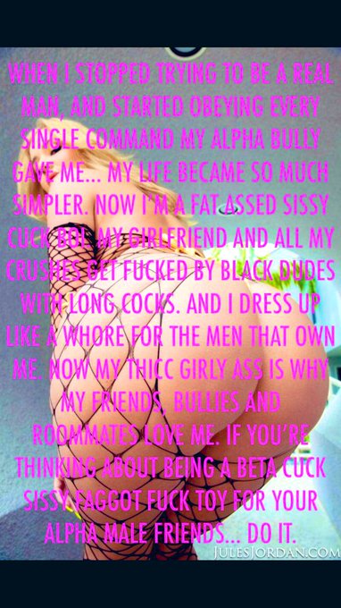 Just give in whiteboi you know you can&rsquo;t resist 🤏🏼🔐 #sissy #sissification #feminized #loser #femdom #cuck<a href="/tag/femdom"class="tags"><span>#femdom</span></a><a href="/tag/slaves"class="tags"><span>#slaves</span></a><a href="/tag/loser"class="tags"><span>#loser</span></a><a href="/tag/sissy"class="tags"><span>#sissy</span></a><a href="/tag/sissification"class="tags"><span>#sissification</span></a><a href="/tag/sissyslut"class="tags"><span>#sissyslut</span></a>