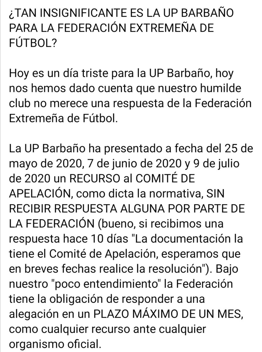 Unión Polideportiva Barbaño tweet media