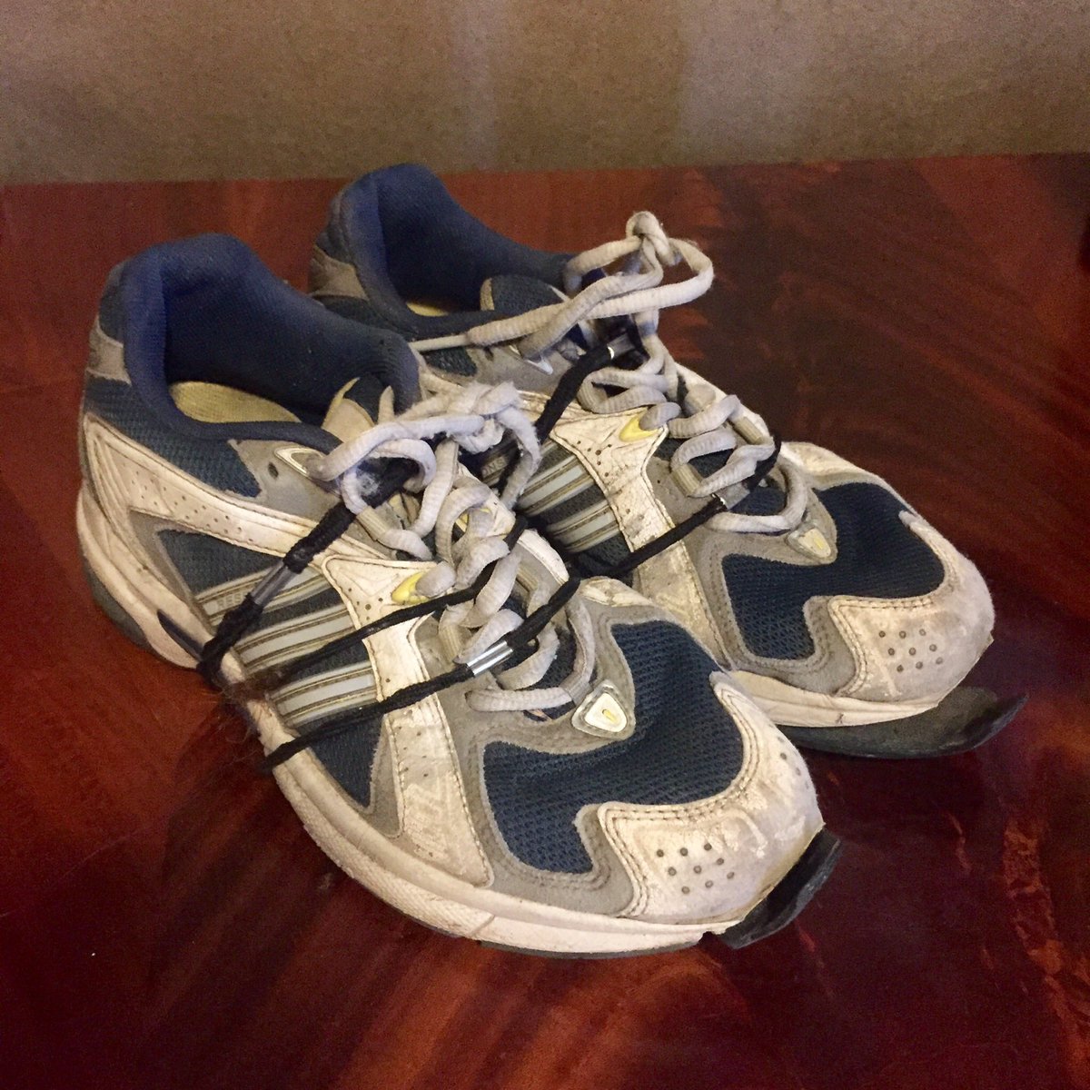 Niamh__McCann's tweet photo. Held together by superglue and elastic hair bands, barely, yet still held through the last leg into Carlow. #timeforfarewell #lastlegs #barrowline #riverwalks #grandcanalireland https://t.co/mEQ0LvanYP