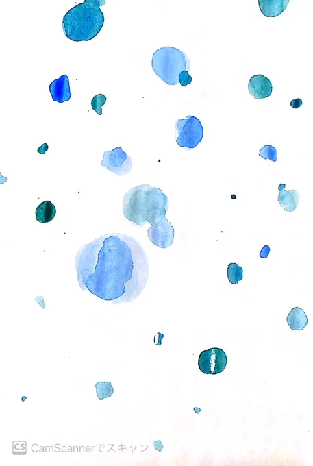 ぽんすけと一緒に絵を描きました。 