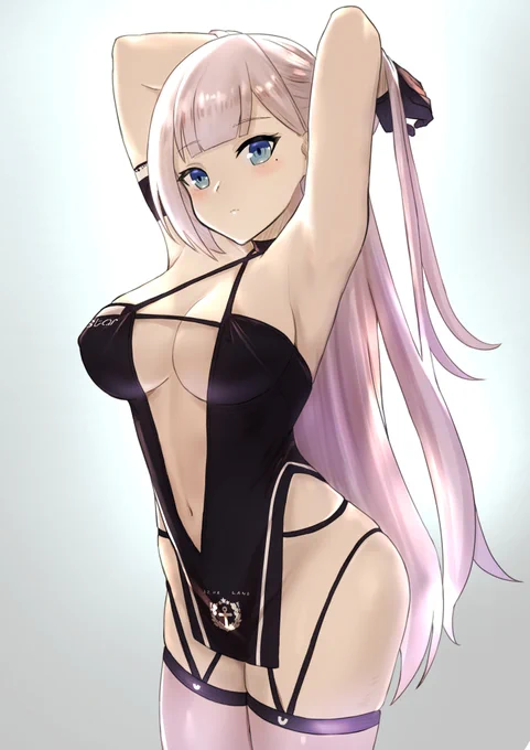 #アズールレーン#アズレン
翔鶴描いたよ。 